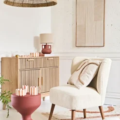 Fabrique de Styles Cadres Déco Et Affiches*Cadre en coton et sapin 54x82cm - Lignes