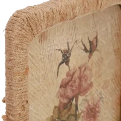 Fabrique de Styles Cadres Déco Et Affiches*Cadre "s" en sapin 33x45cm - Fleurs