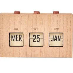 Fabrique de Styles Petits Objets Déco*Calendrier flip flap effet bois