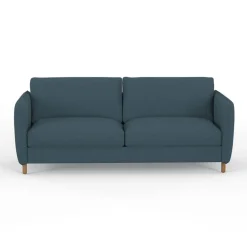 Fabrique de Styles Canapés Convertibles*Canapé convertible 2 places Gustave - Tissu Texturé - Crown Moutarde