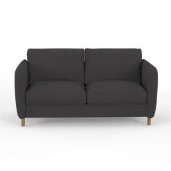 Fabrique de Styles Canapés Convertibles*Canapé convertible 2 places Bultex Gustave - Tissu - Enjoy Anthracite