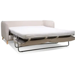 Fabrique de Styles Canapés Convertibles*Canapé convertible 2 places Bultex Gustave - Tissu - Enjoy Anthracite