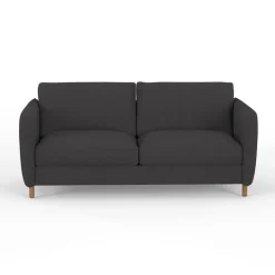 Fabrique de Styles Canapés Convertibles*Canapé convertible 2 places Bultex Gustave - Tissu - Enjoy Anthracite