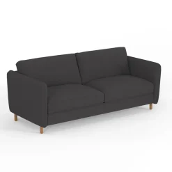 Fabrique de Styles Canapés Convertibles*Canapé convertible 2 places Bultex Gustave - Tissu - Enjoy Anthracite