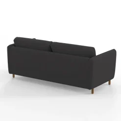 Fabrique de Styles Canapés Convertibles*Canapé convertible 2 places Bultex Gustave - Tissu - Enjoy Anthracite