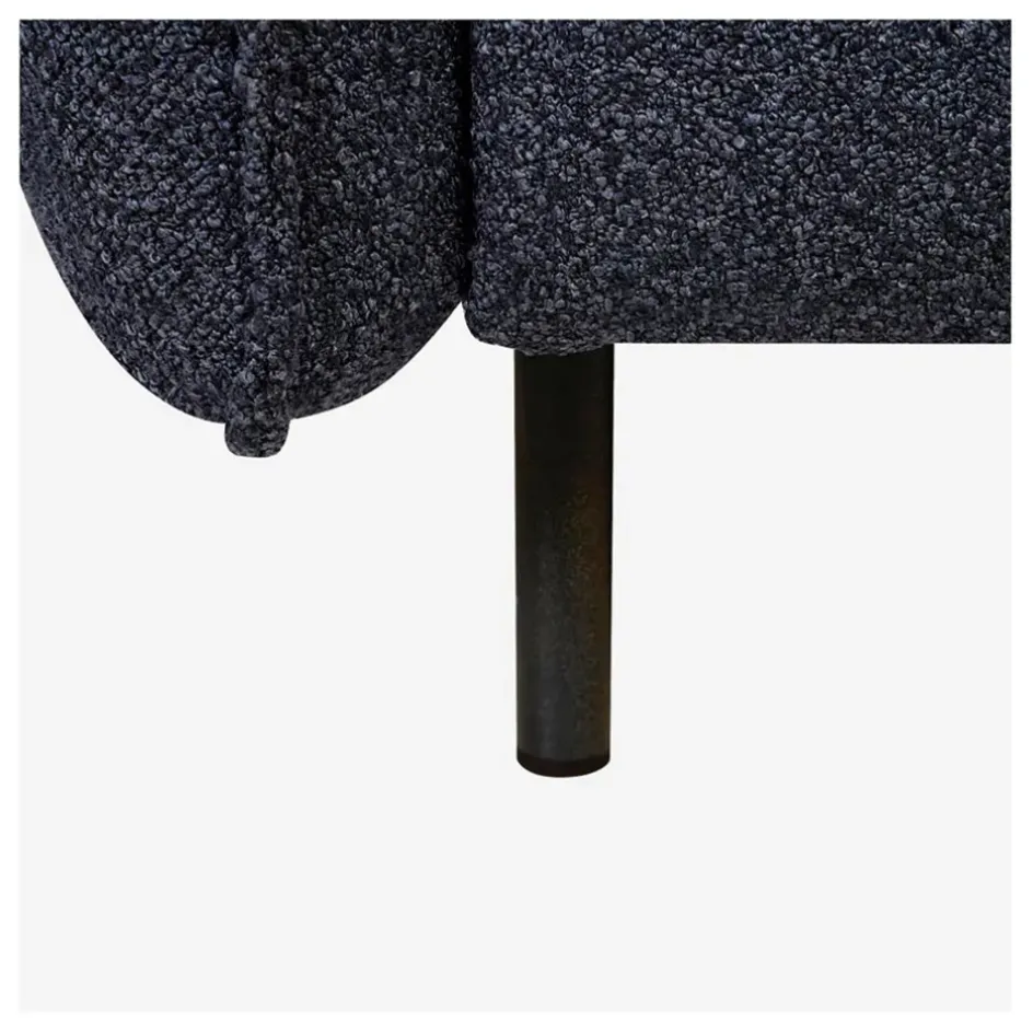 Fabrique de Styles Canapés Convertibles*Canapé convertible 2 places tissu bleu marine - Milano