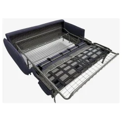 Fabrique de Styles Canapés Convertibles*Canapé convertible 2 places tissu bleu marine - Milano