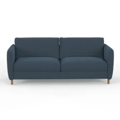 Fabrique de Styles Canapés Convertibles*Canapé convertible 2 places Bultex Gustave - Velours Vintage - Adore Anthracite