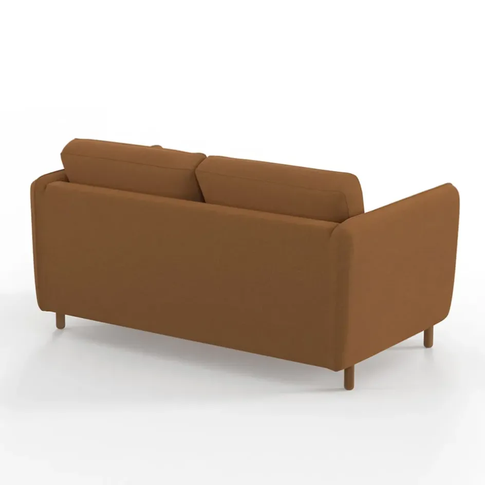 Fabrique de Styles Canapés Convertibles*Canapé convertible 2 places Bultex Gustave - Velours Vintage - Adore Anthracite