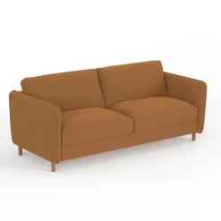 Fabrique de Styles Canapés Convertibles*Canapé convertible 2 places Bultex Gustave - Velours Vintage - Adore Anthracite