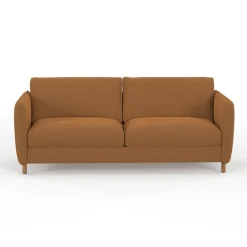 Fabrique de Styles Canapés Convertibles*Canapé convertible 2 places Bultex Gustave - Velours Vintage - Adore Anthracite