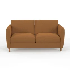 Fabrique de Styles Canapés Convertibles*Canapé convertible 2 places Bultex Gustave - Velours Vintage - Adore Anthracite