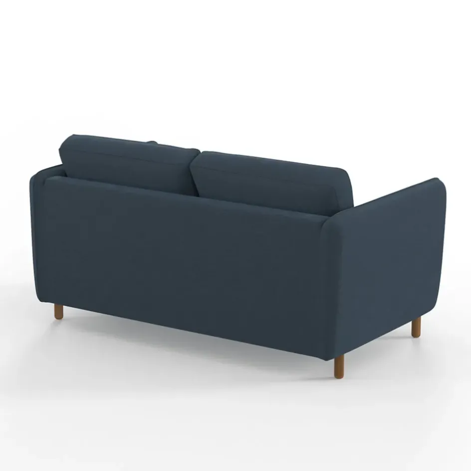 Fabrique de Styles Canapés Convertibles*Canapé convertible 2 places Bultex Gustave - Velours Vintage - Adore Anthracite