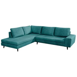 Fabrique de Styles Canapés D'angle*Canapé d'angle gauche 5 places André - tissu texturé - Crown moutarde