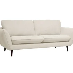 Fabrique de Styles Canapés Fixes*Canapé fixe 2 places AXEL - Effet Velours - Seven Anthracite