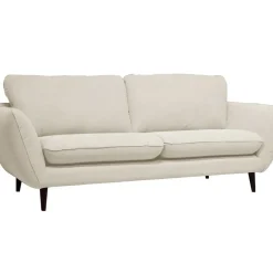 Fabrique de Styles Canapés Fixes*Canapé fixe 2 places AXEL - Effet Velours - Seven Anthracite