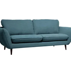 Fabrique de Styles Canapés Fixes*Canapé fixe 2 places AXEL - Tissu Texturé - Crown Black