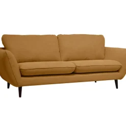 Fabrique de Styles Canapés Fixes*Canapé fixe 2 places AXEL - Tissu Texturé - Crown Black