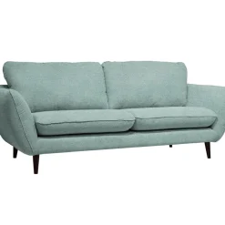 Fabrique de Styles Canapés Fixes*Canapé fixe 3 places Axel - Tissu - Enjoy Vert D'Eau