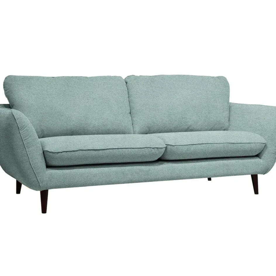 Fabrique de Styles Canapés Fixes*Canapé fixe 3 places Axel - Tissu - Enjoy Vert D'Eau