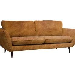 Fabrique de Styles Canapés Fixes*Canapé fixe 3 places Axel - Velours Vintage - Adore Anthracite