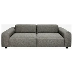 Fabrique de Styles Canapés Fixes*Canapé fixe 4 places en tissu bellagio gris - Posada