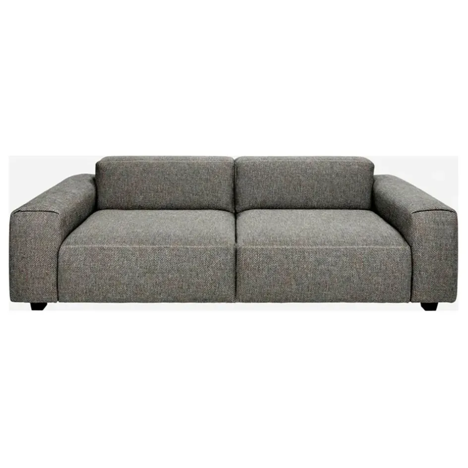 Fabrique de Styles Canapés Fixes*Canapé fixe 4 places en tissu bellagio gris - Posada