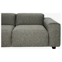 Fabrique de Styles Canapés Fixes*Canapé fixe 4 places en tissu bellagio gris - Posada