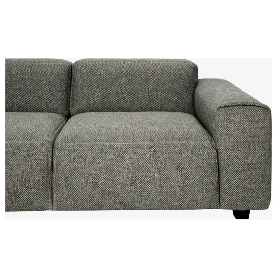 Fabrique de Styles Canapés Fixes*Canapé fixe 4 places en tissu bellagio gris - Posada