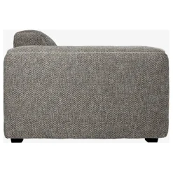 Fabrique de Styles Canapés Fixes*Canapé fixe 4 places en tissu bellagio gris - Posada