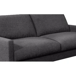 Fabrique de Styles Canapés Fixes*Canapé fixe 3 places Gaspard - Tissu - Enjoy Anthracite