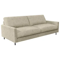 Fabrique de Styles Canapés Fixes*Canapé fixe 3 places Gaspard - Velours Texturé - Dany Bleu grisé