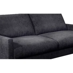 Fabrique de Styles Canapés Fixes*Canapé fixe 3 places Gaspard - Velours Texturé - Dany Bleu grisé