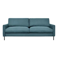 Fabrique de Styles Canapés Fixes*Canapé fixe 3 places Gaspard - Tissu Texturé - Crown Moutarde