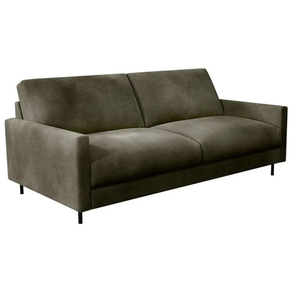 Fabrique de Styles Canapés Fixes*Canapé fixe 3 places Gaspard - Velours Vintage - Adore Anthracite