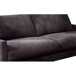 Fabrique de Styles Canapés Fixes*Canapé fixe 3 places Gaspard - Velours Vintage - Adore Anthracite