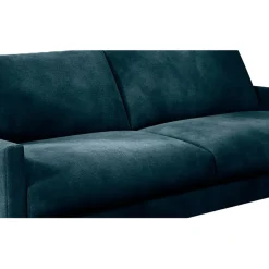 Fabrique de Styles Canapés Fixes*Canapé fixe 3 places Gaspard - Velours Vintage - Adore Anthracite