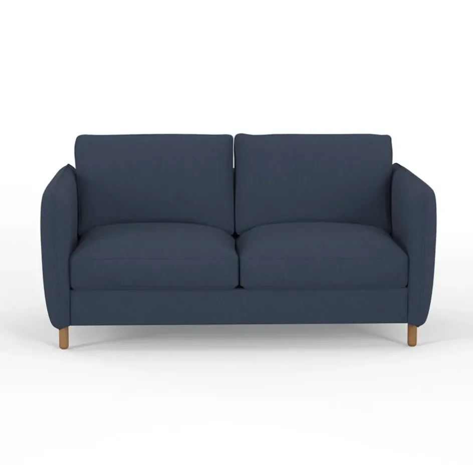 Fabrique de Styles Canapés Fixes*Canapé fixe 4 places Gustave - Velours Texturé - Dany Ecru