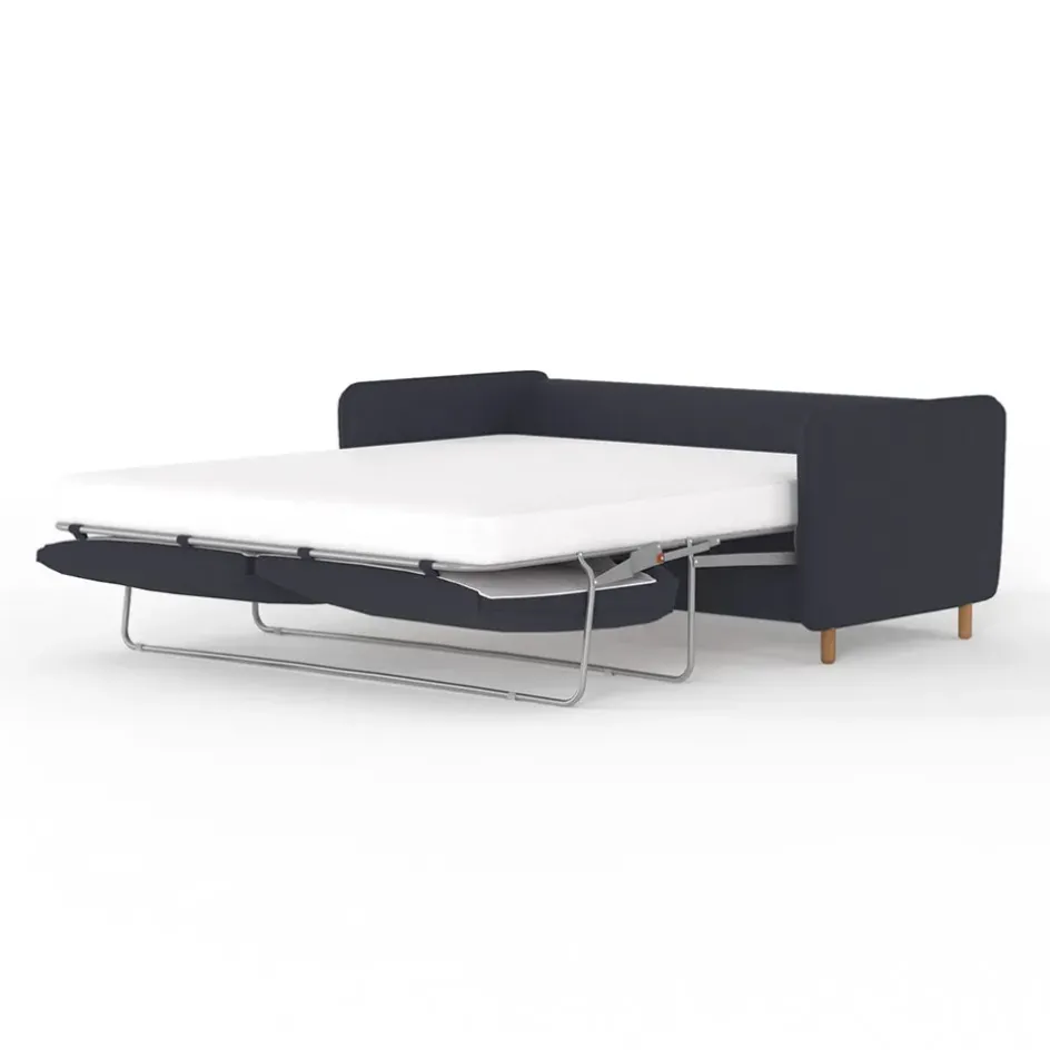 Fabrique de Styles Canapés Fixes*Canapé fixe 4 places Gustave - Velours Texturé - Dany Ecru