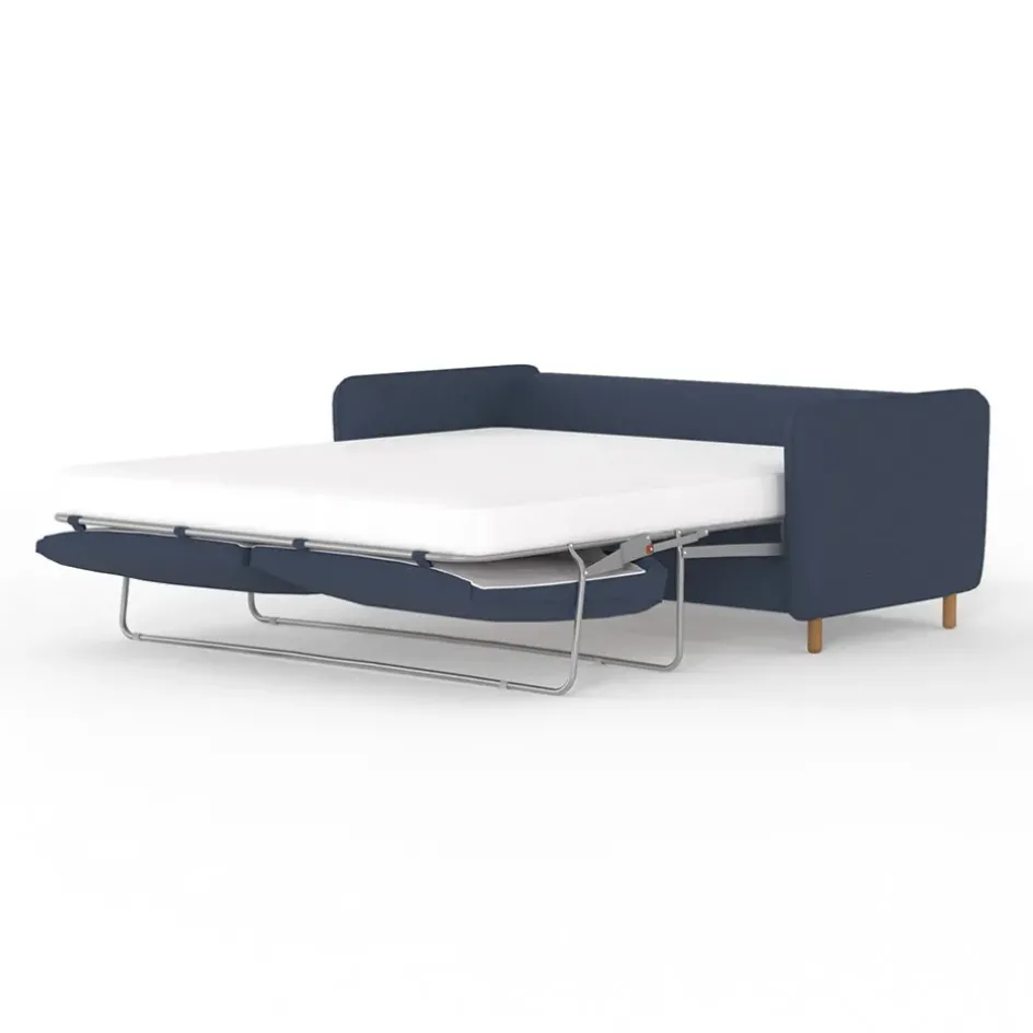 Fabrique de Styles Canapés Fixes*Canapé fixe 4 places Gustave - Velours Texturé - Dany Ecru