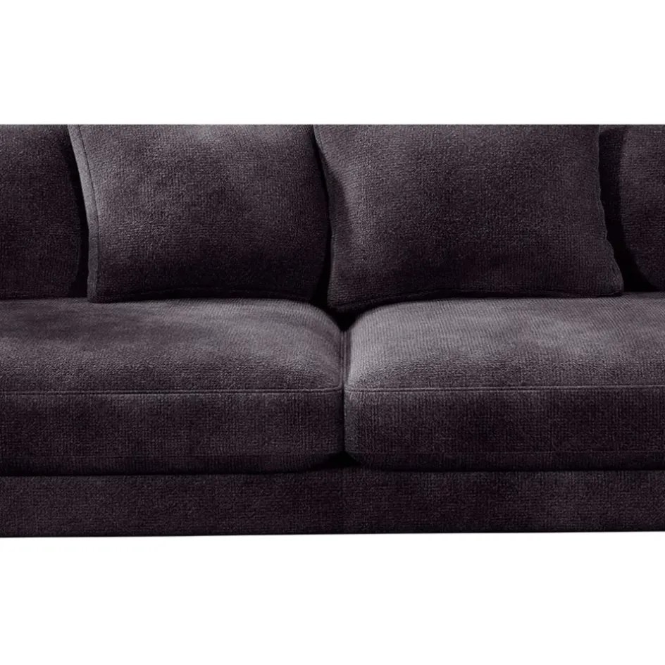 Fabrique de Styles Canapés Fixes*Canapé fixe 4 places Marius - Effet Velours - Seven Turtle