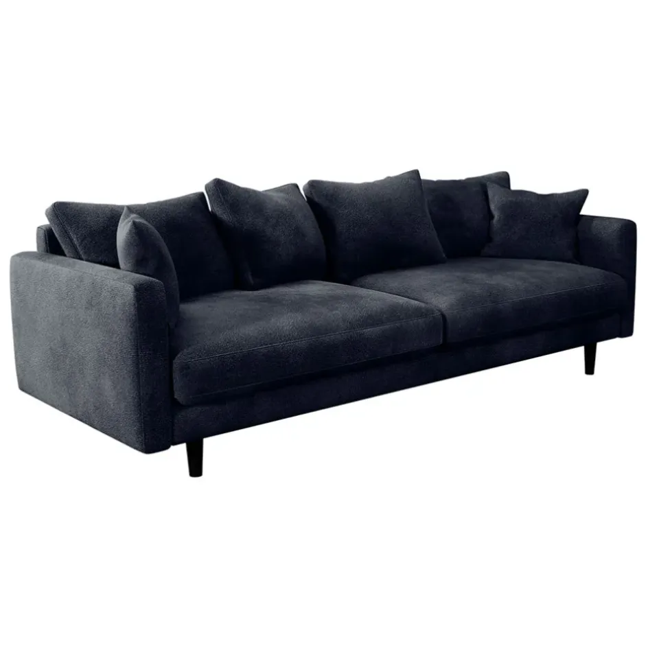 Fabrique de Styles Canapés Fixes*Canapé fixe 4 places Marius - Effet Velours - Seven Turtle