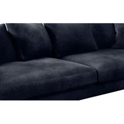 Fabrique de Styles Canapés Fixes*Canapé fixe 4 places Marius - Effet Velours - Seven Turtle