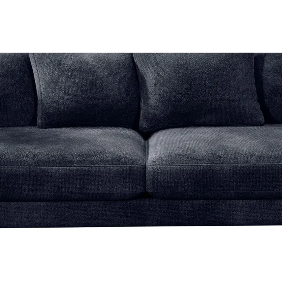 Fabrique de Styles Canapés Fixes*Canapé fixe 4 places Marius - Effet Velours - Seven Turtle