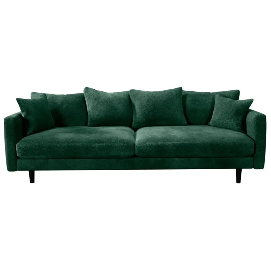 Fabrique de Styles Canapés Fixes*Canapé fixe 4 places Marius - Effet Velours - Seven Turtle