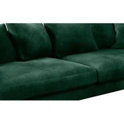 Fabrique de Styles Canapés Fixes*Canapé fixe 4 places Marius - Effet Velours - Seven Turtle