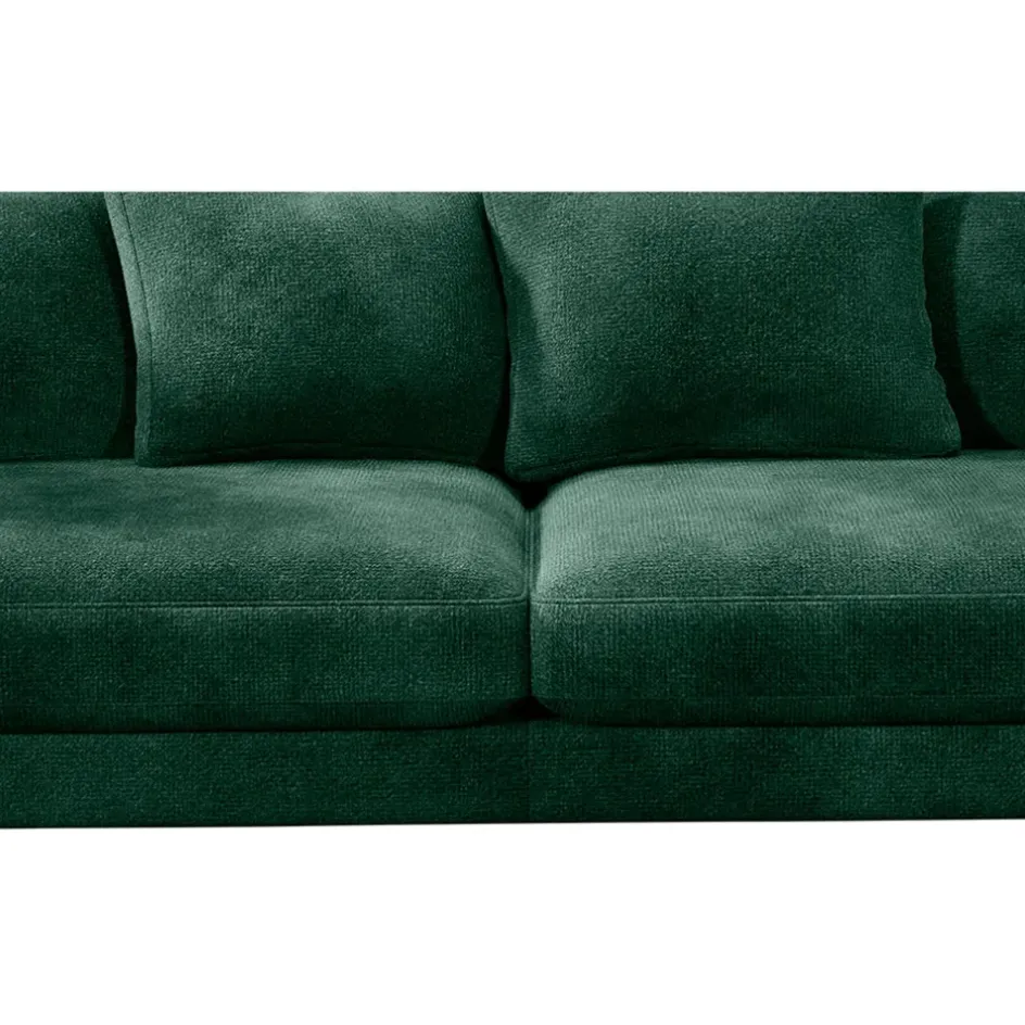 Fabrique de Styles Canapés Fixes*Canapé fixe 4 places Marius - Effet Velours - Seven Turtle