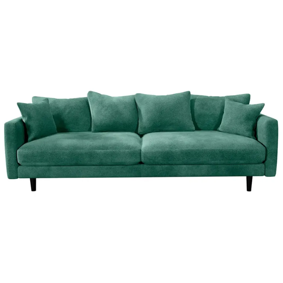 Fabrique de Styles Canapés Fixes*Canapé fixe 4 places Marius - Effet Velours - Seven Turtle