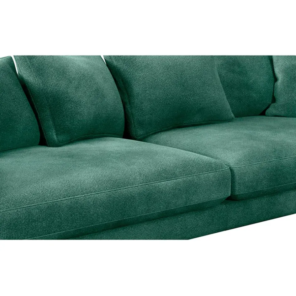 Fabrique de Styles Canapés Fixes*Canapé fixe 4 places Marius - Effet Velours - Seven Turtle