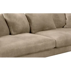 Fabrique de Styles Canapés Fixes*Canapé fixe 4 places Marius - Effet Velours - Seven Turtle